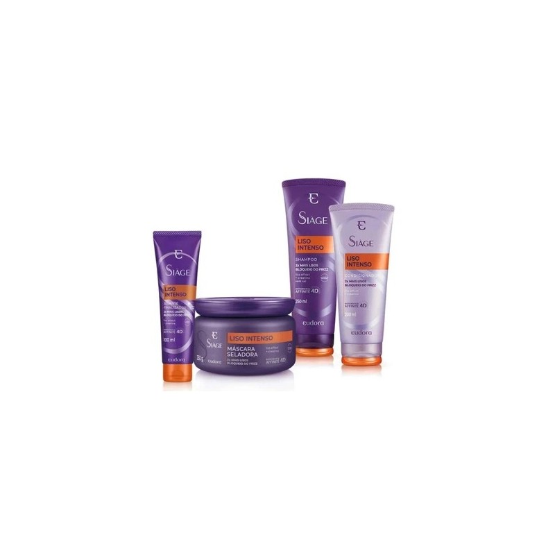 Siàge Lisse Intense Completo Kit 4 Itens - Eudora Beautecombeleza.com Siàge Lisse Intense Completo Kit 4 Itens - Eudora Beautecombeleza.com