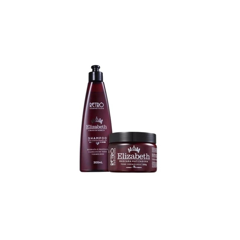 Red Elizabeth Duo Kit 2x300 - Retrô Cosméticos Beautecombeleza.com Red Elizabeth Duo Kit 2x300 - Retrô Cosméticos Beautecombeleza.com