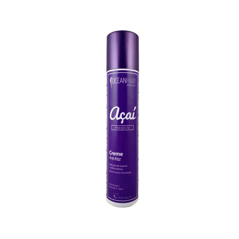 Escova Progressiva Açaí Sem Formol 1l - Ocean Hair Beautecombeleza.com