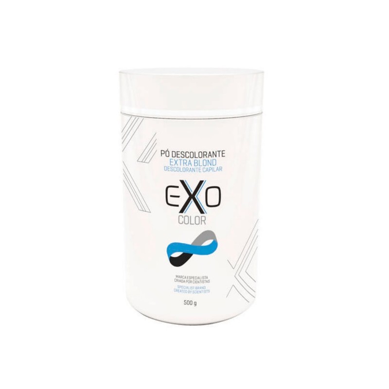 Exo Color Pó Descolorante Extra Blond 500g - Exo Hair Beautecombeleza.com