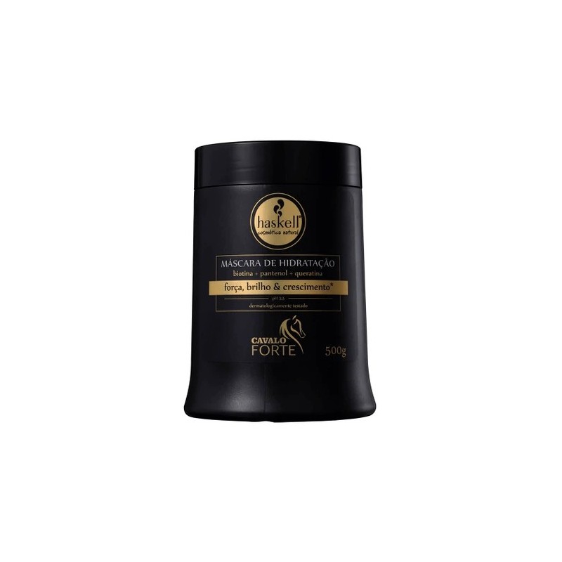Cavalo Forte Strong Horse Treatment Strength Bright Growth Mask 500g - Haskell Beautecombeleza.com