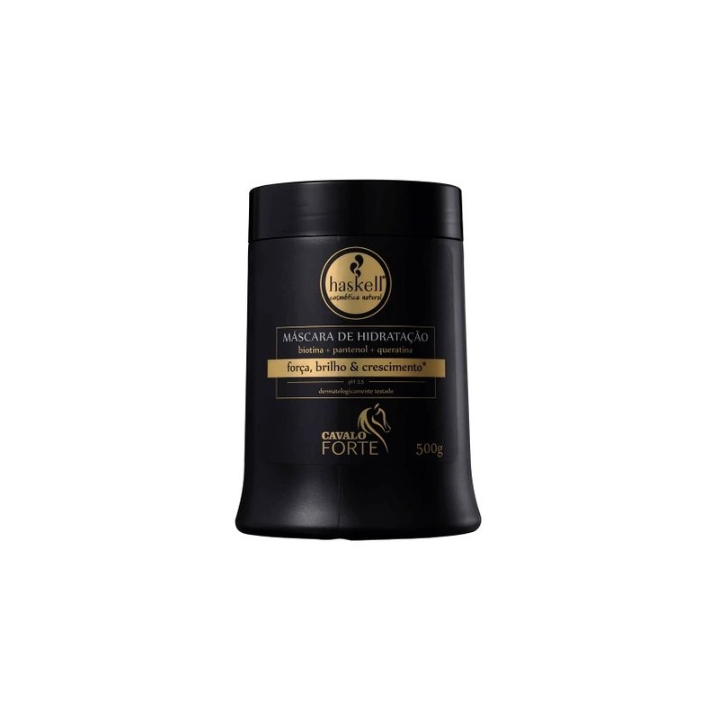 Máscara e Hidratação Cavalo Forte 500g - Haskell Beautecombeleza.com