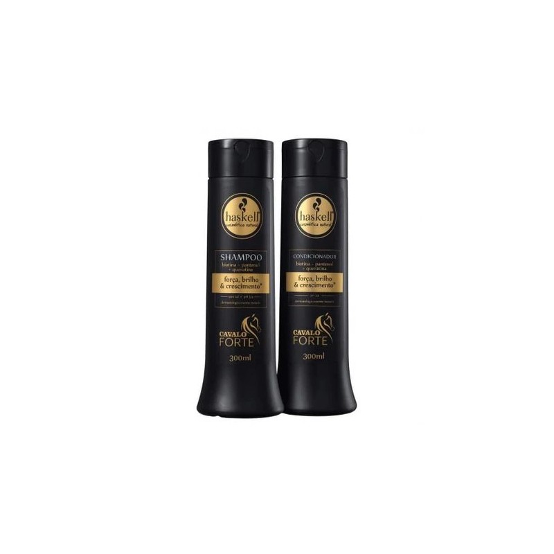 Haskell Cavalo Forte Duo Kit  2x300ml - Haskell Beautecombeleza.com