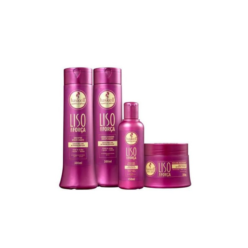 Smooth with Strength Sugar Biotin Acid Blend Treatment Kit 4 Products - Haskell Beautecombeleza.com