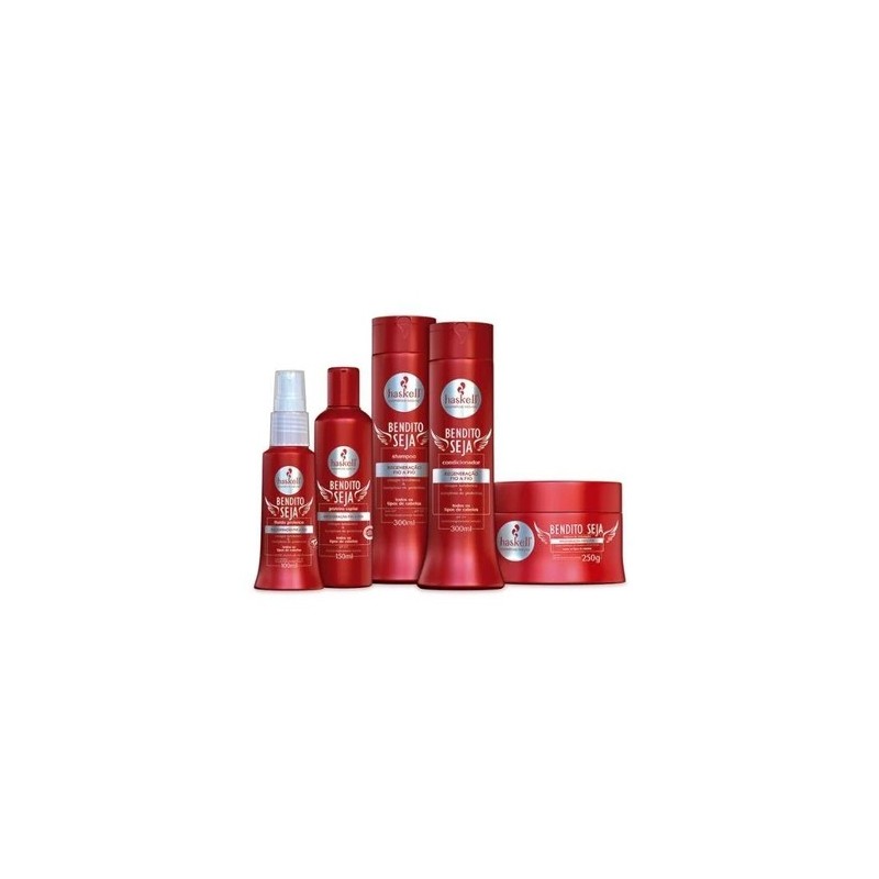 La ligne Bendito Seja Kit 5 Products - Haskell Beautecombeleza.com La ligne Bendito Seja Kit 5 Products - Haskell Beautecombeleza.com
