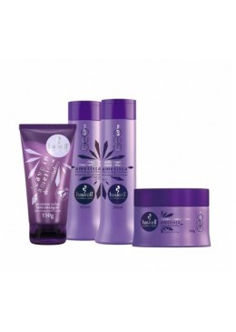 Blond Gray Hydra Hair Smoothness Silky Touch Treatment Amethyst 4 Prod - Haskell 
 Beautecombeleza.com