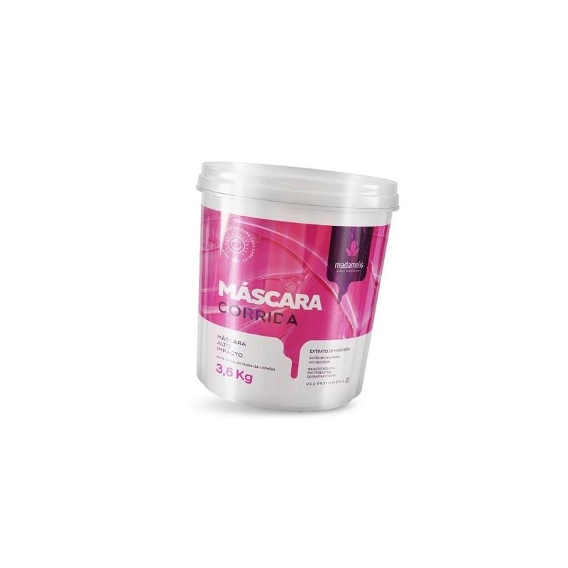 Máscara Corrida Hidratante de Alto Impacto 3,6 Kg - Madamelis  Beautecombeleza.com