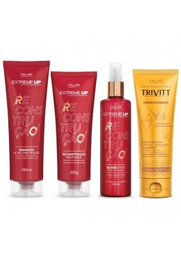 Extreme Up + Trivitt Kit 4 - Itallian Hairtech Beautecombeleza.com