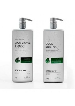 Kit Line Detox Cool Mentha Dicolore Shampoo Cond - Dicolore Beautecombeleza.com