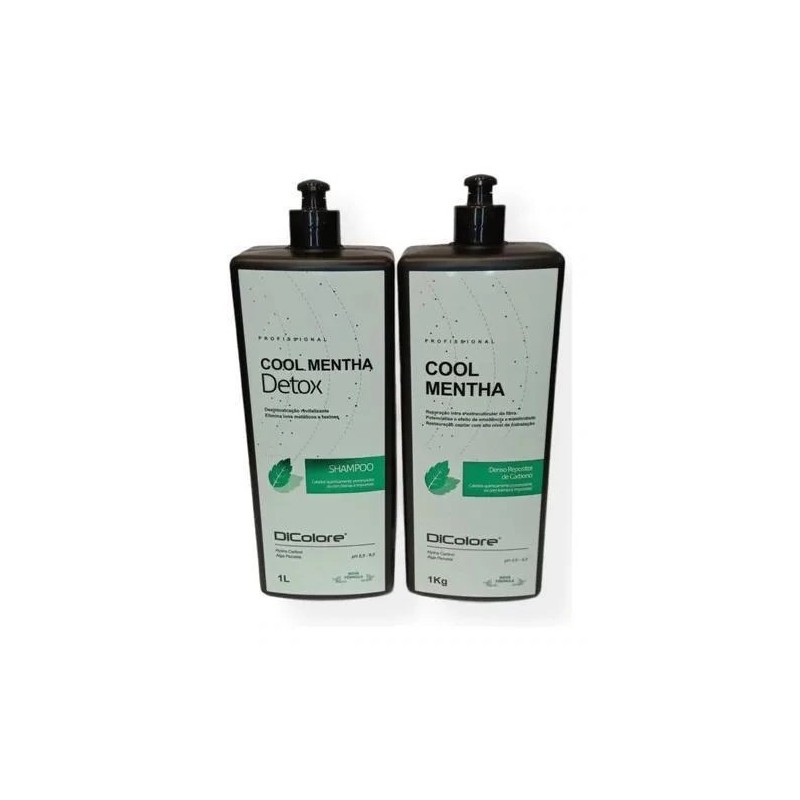 Kit Shampoo Detox et Crème Régénérante Carbone -  Dicolore Beautecombeleza.com