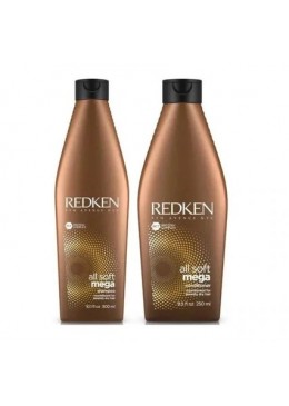 All Soft Mega Dry Hair Nutritive Mix RCT Protein Treatment Kit 2x1000ml - Redken Beautecombeleza.com