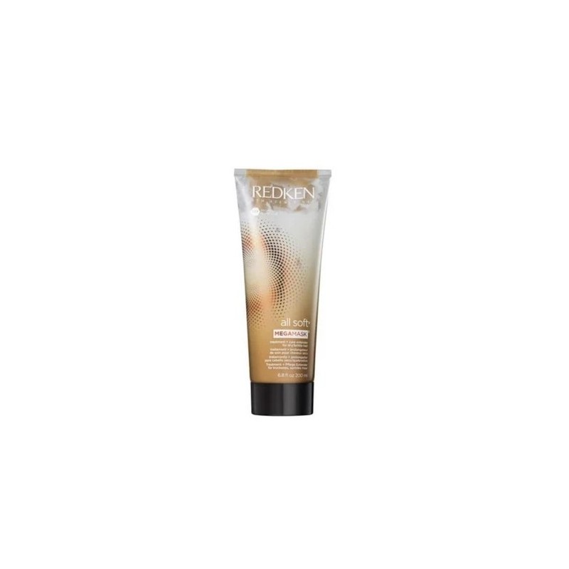 All Soft Deep Conditioning Mega Dry Brittle Hair Treatment Mask 200ml - Redken Beautecombeleza.com