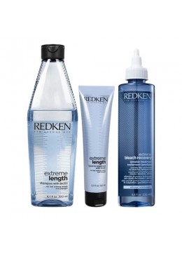 Extreme Length Cheveux Décolorés et Blond Kit 3 Produits - Redken  Beautecombeleza.com
