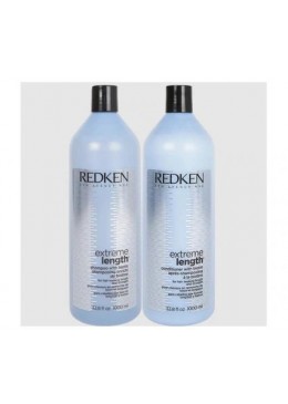 Extreme Length Biotin Castor Oil Hair Growth Treatment Kit 2x1000ml - Redken Beautecombeleza.com