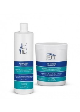 Bio Restore Reconstruction Capillaire Kit 2x1kg - Fit Cosmetics  Beautecombeleza.com