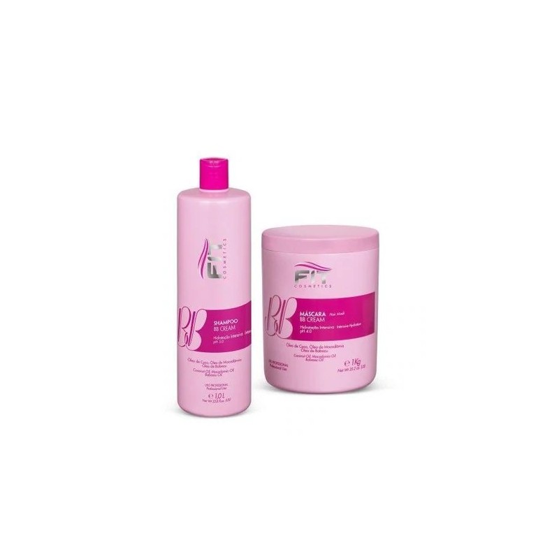 BB Cream Nutrição Kit 2 Prod. - Fit Cosmetics Beautecombeleza.com