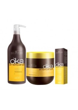 Oka Americanoil Kit 3 Produit - Salvatore   Beautecombeleza.com