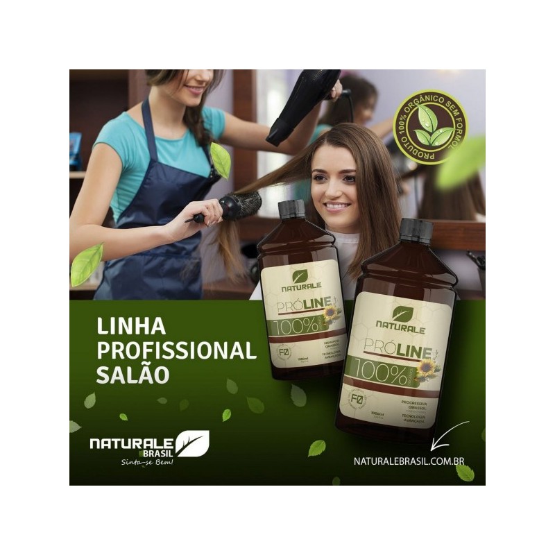Pro Line Sunflower Organic Progressive Brush Hair Smoothing Kit 2x1L - Naturale Beautecombeleza.com
