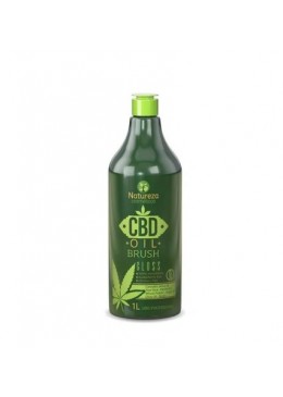 CBD Oil Brush Gloss 1L - Natureza Cosmetics Beautecombeleza.com