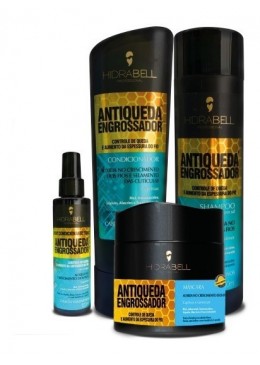 Combo Antiqueda Engrossador Kit 4 -Hidrabell Beautecombeleza.com