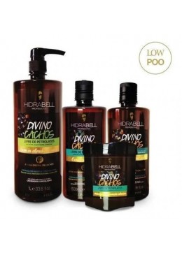 Divino Cachos Low Poo Kit 4 -Hidrabell Beautecombeleza.com