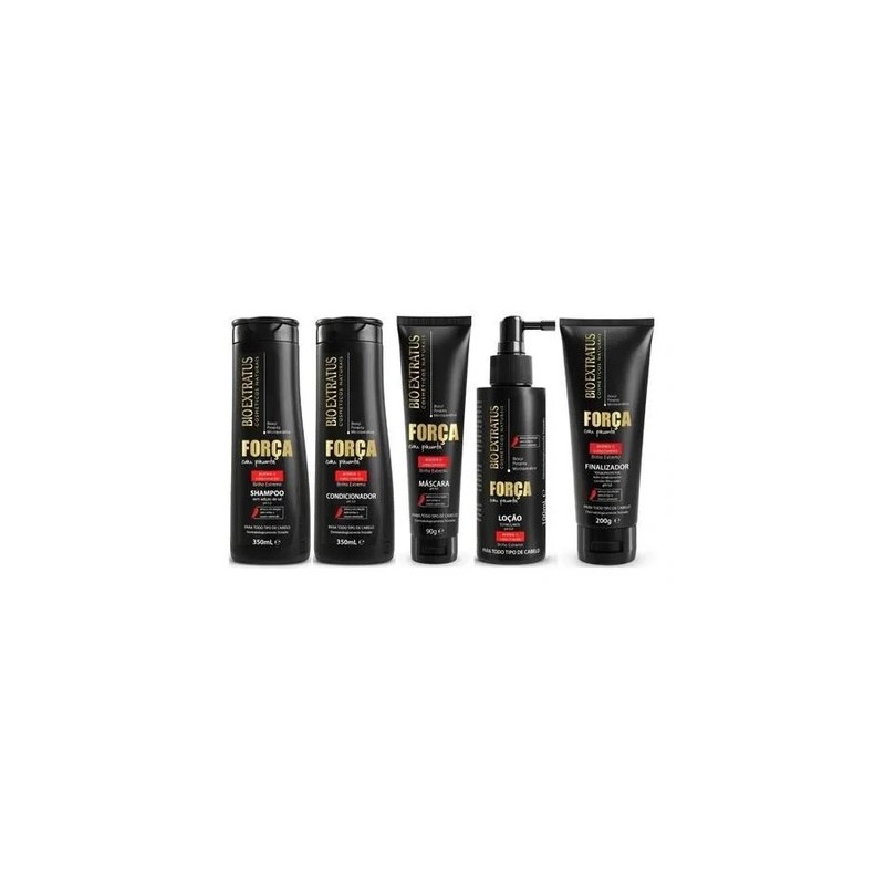 Força Com Pimenta Kit 5 Produtos - Bio Extratus Beautecombeleza.com; Força Com Pimenta Kit 5 Produtos - Bio Extratus Beautecombeleza.com;