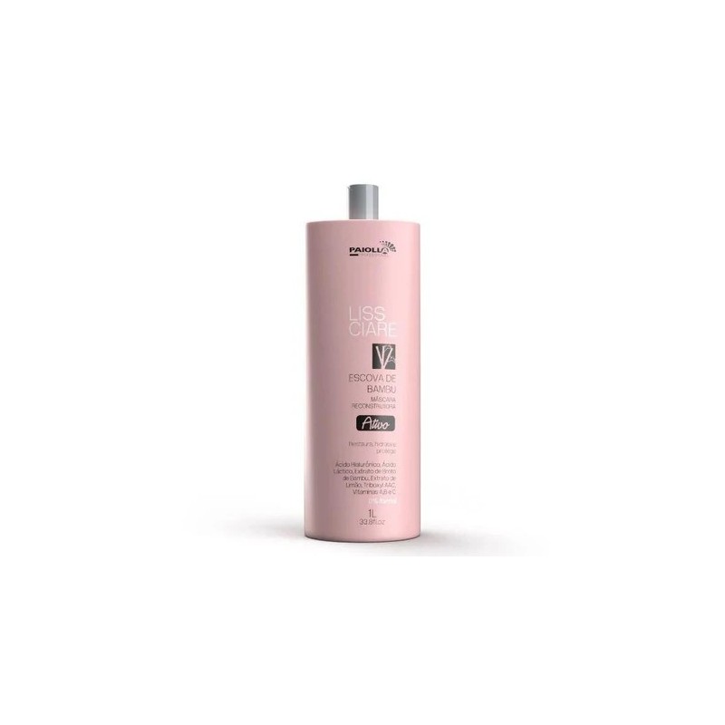 Smooth Progressive Liss Ciare Bamboo Active Reconstructive Mask 1L - Paiolla Beautecombeleza.com Smooth Progressive Liss Ciare Bamboo Active Reconstructive Mask 1L - Paiolla Beautecombeleza.com