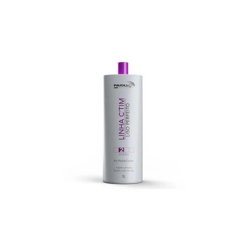 Arginine Milk Protein Coconut Oil Bioplasty C'TIM Perfect Smooth 1L - Paiolla Beautecombeleza.com