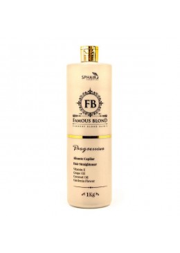 Escova Progressiva Famous Blond 1kg - Sphair Beautecombeleza.com