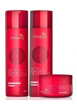 Rosa Perfeita Home Care  Kit 3 Produtos - Sphair Beautecombeleza.com
