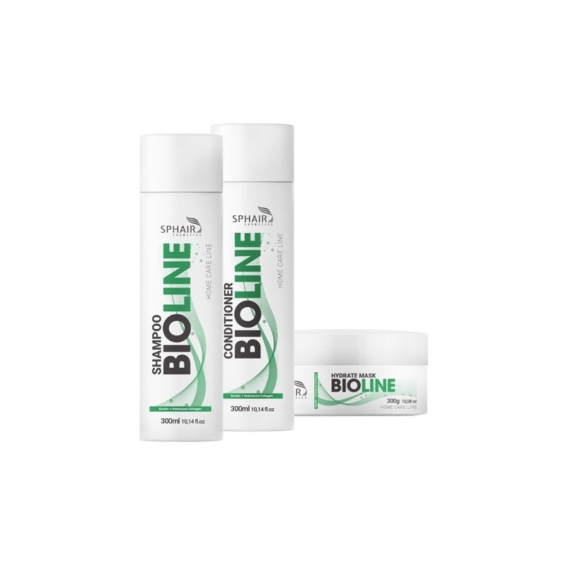 Bioline Organic Home Care  Kit 3 Produtos - Sphair Beautecombeleza.com