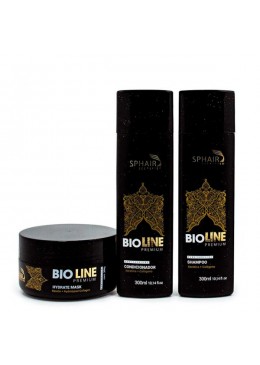 Professional Bioline Premium Home Care Hair Maintenance Kit 3 Products - Sphair Beautecombeleza.com