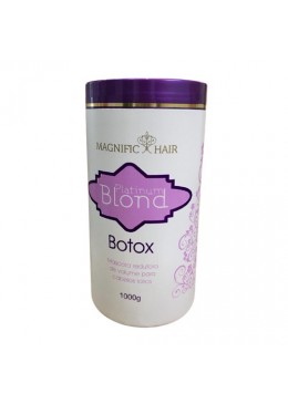 Botox Platinum Blond Magnific Hair 1kg - Magnific Hair Beautecombeleza.com