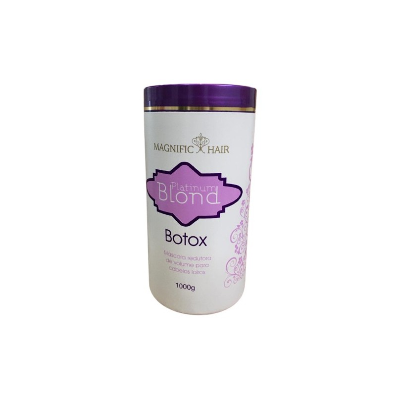 Botox Platinum Blond Magnific Hair 1kg - Magnific Hair Beautecombeleza.com