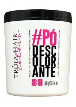 Powder Decolor Ultra Fast Platinum 9 Tones Ton Hair 500g -  Troia  air Troia Hair Colors Beautecombeleza.com