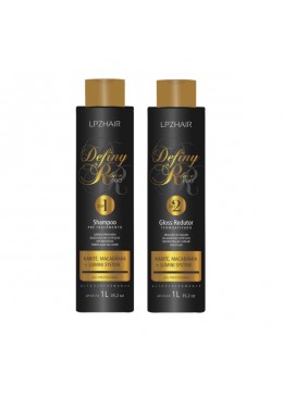 Definy Reduce Pro Lissage Kit 2x1L - Lpzhair Beautecombeleza.com