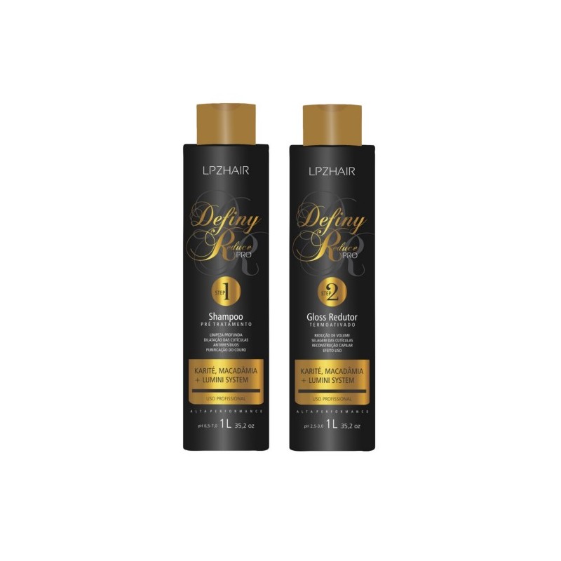 Definy Reduce Pro Progressiva Kit 2x1L - Lpzhair Beautecombeleza.com