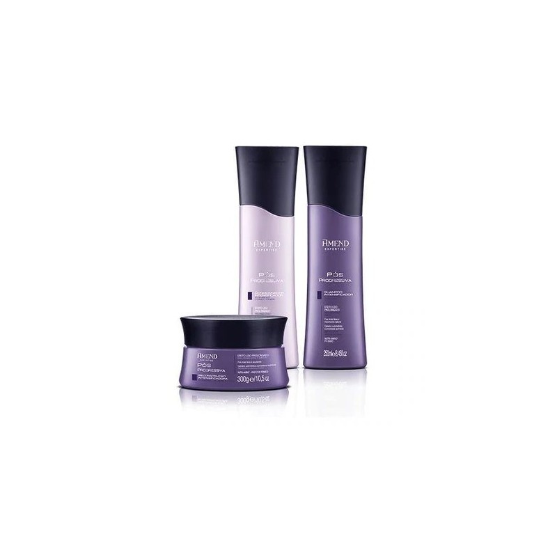 Pós Progressiva Kit 3 Prod. - Amend Beautecombeleza.com Pós Progressiva Kit 3 Prod. - Amend Beautecombeleza.com