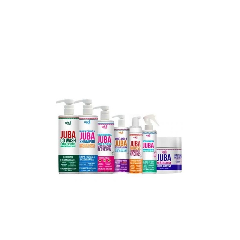 A Juba Cheveux Bouclé Kit 7 Itens - Widi Care Beautecombeleza.com