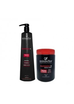 Pantenovil Vitamin A Omega 3, 6 & 9 Damaged Hair Treatment Kit 2x1 - Minas Flor Beautecombeleza.com