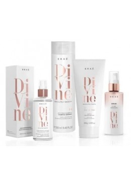 Home Care Divine Anti Frizz Smooth Kit 4 Prod. - Braé 
 Beautecombeleza.com