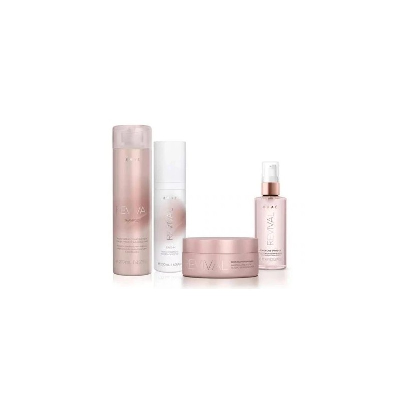 Home Care Revival Reconstrutor Kit 4 Produtos - Braé Beautecombeleza.com Home Care Revival Reconstrutor Kit 4 Produtos - Braé Beautecombeleza.com