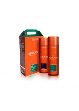 Escova Progressiva Kerasoft  2x1L - Itallian Hair Tech Beautecombeleza.com