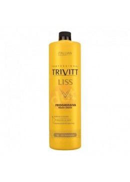 12 Oils Blend New Trivitt Liss Progressive Single Step 1L - Itallian Hair Tech Beautecombeleza.com