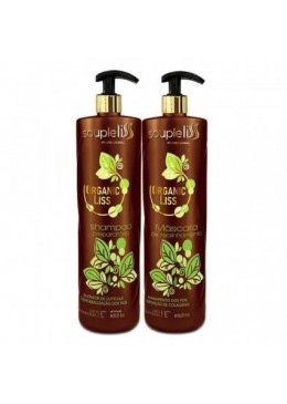 Professional Hair Realignment Organic Liss Progressive Brush 2x1L - Souple Liss Beautecombeleza.com