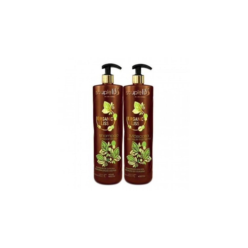 Progressiva Organic Liss Kit 2 X 1L- Soupleliss Beautecombeleza.com Progressiva Organic Liss Kit 2 X 1L- Soupleliss Beautecombeleza.com