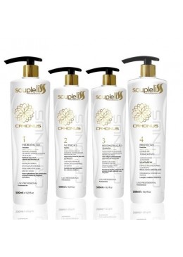 Crhonus Chronologie Capillaire  Kit 4x500ml - Souple Liss Beautecombeleza.com