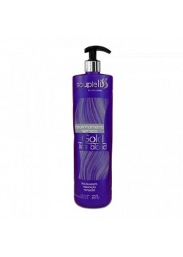 Hydration Tinting Treatment Thermal Hair Realignment Gold Blond 1L- Souple Liss Beautecombeleza.com