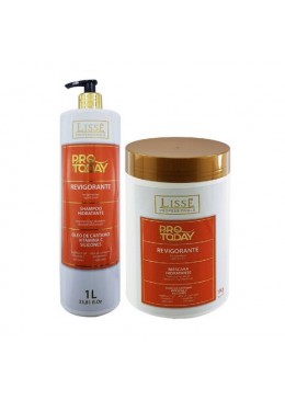 Kit Lissé Pro to Day Revigorant Shampoo 1l + Mask 1kg - Lissé Beautecombeleza.com