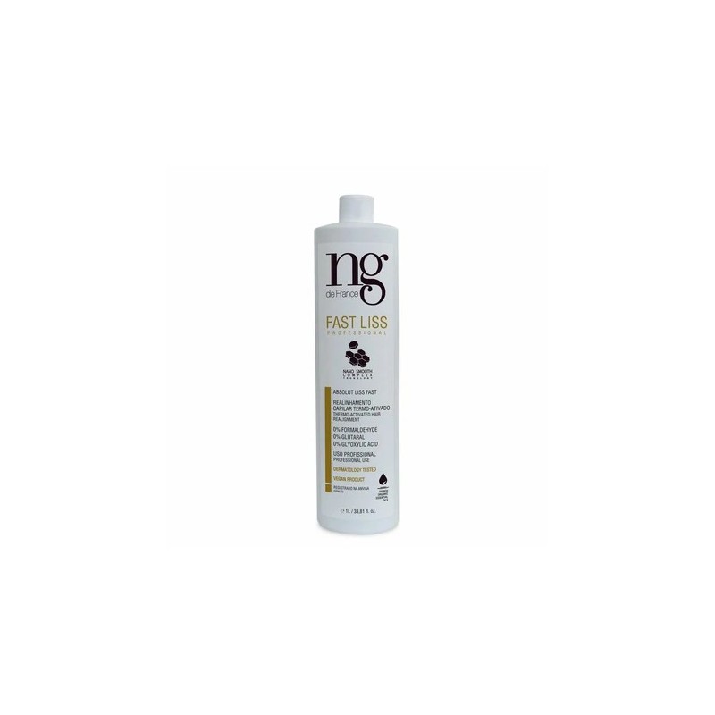 Fast Liss Realinhamento Capilar 1L - NG de France Beautecombeleza.com Fast Liss Realinhamento Capilar 1L - NG de France Beautecombeleza.com